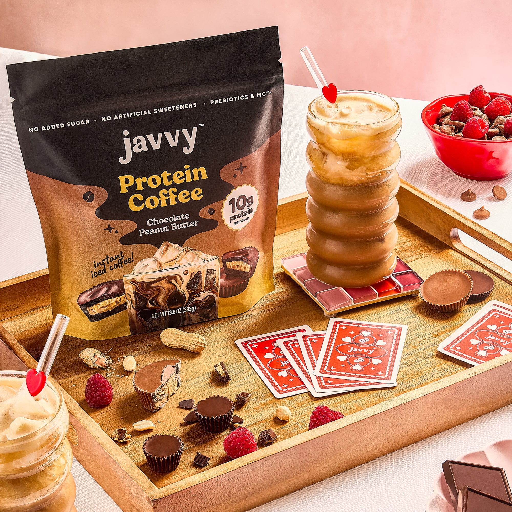 Chocolate Peanut Butter Protein Coffee