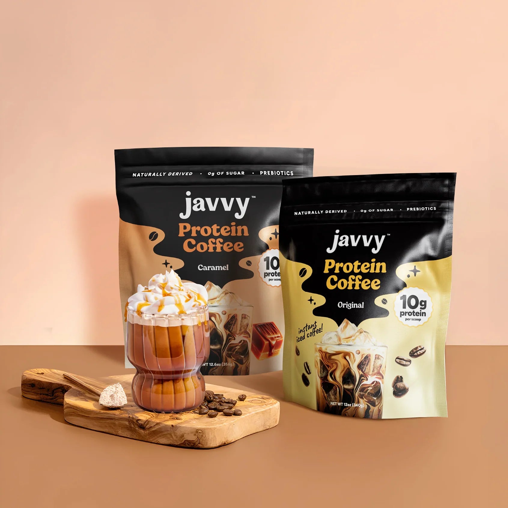 Caramel Protein Coffee