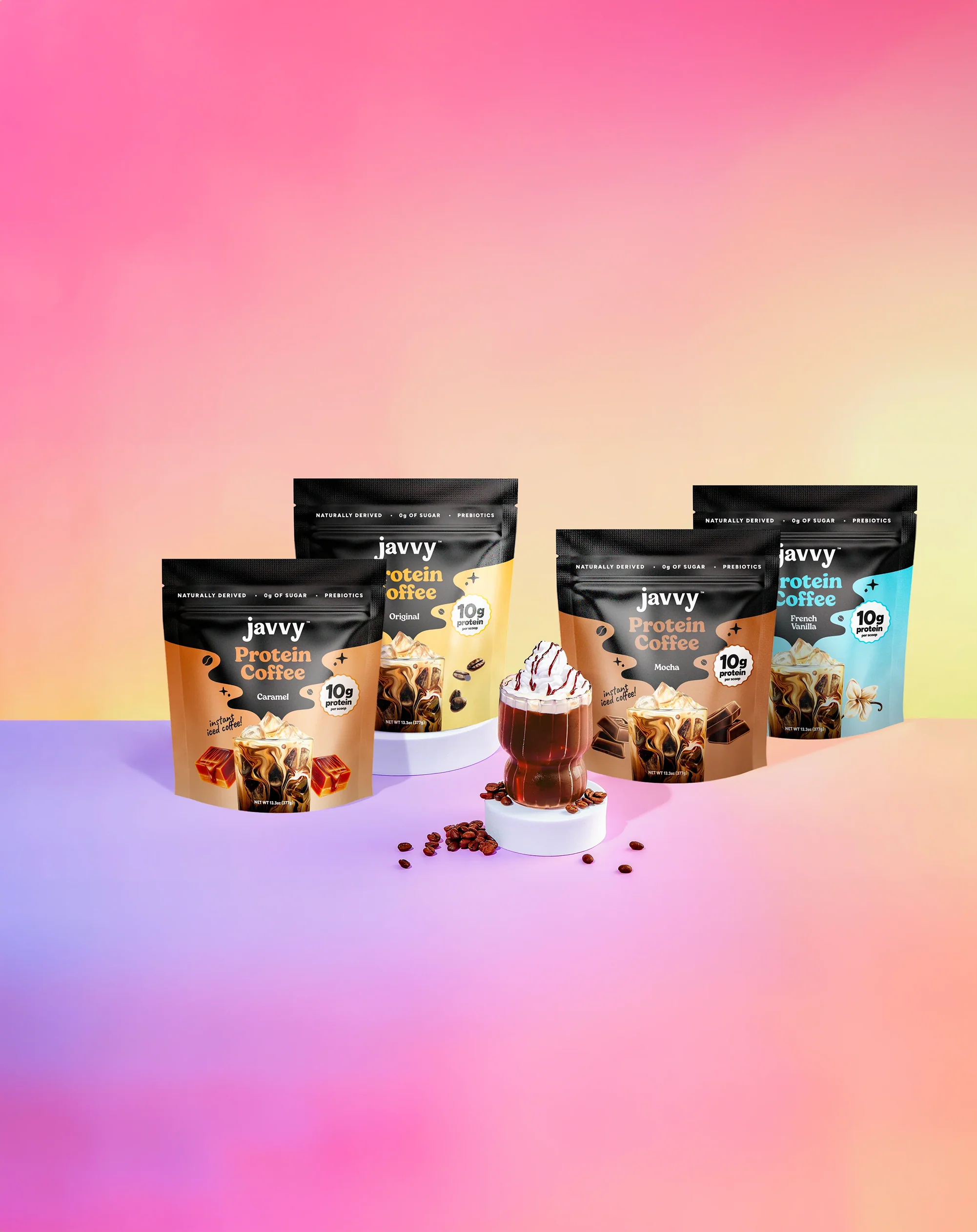 Caramel Protein Coffee